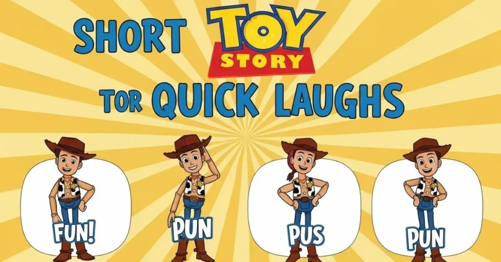 Short Toy Story Puns for Quick Laughs