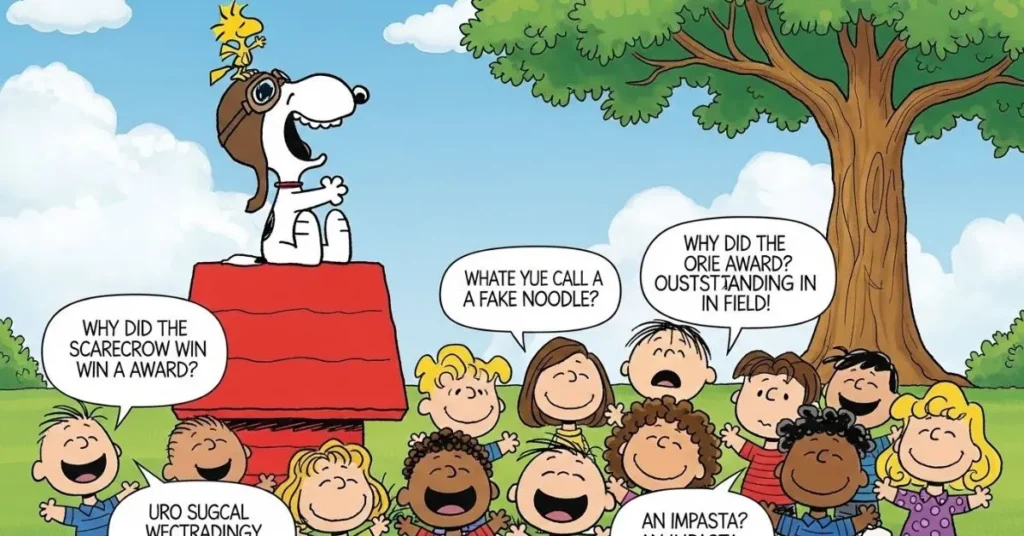 Snoopy Jokes for Kids and Families