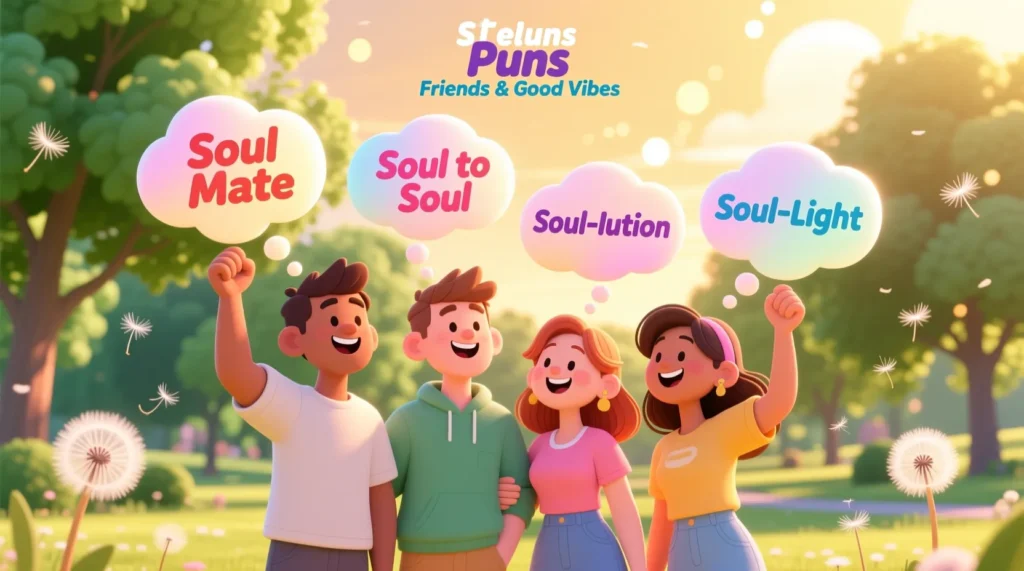 Soul Puns for Friends & Good Vibes