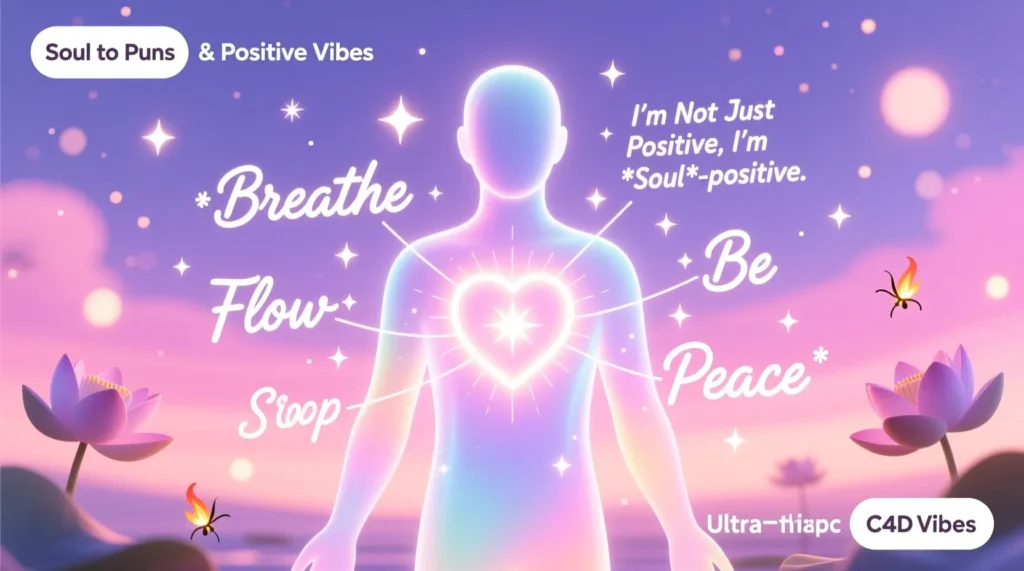 Spiritual Soul Puns & Positive Vibes