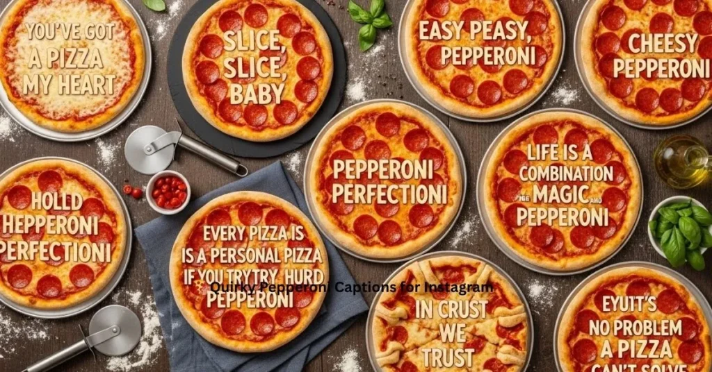 🍕 Quirky Pepperoni Captions for Instagram