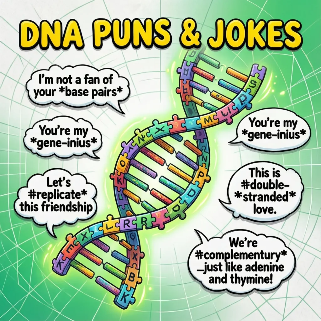 Best DNA Puns and Jokes for Science Lovers