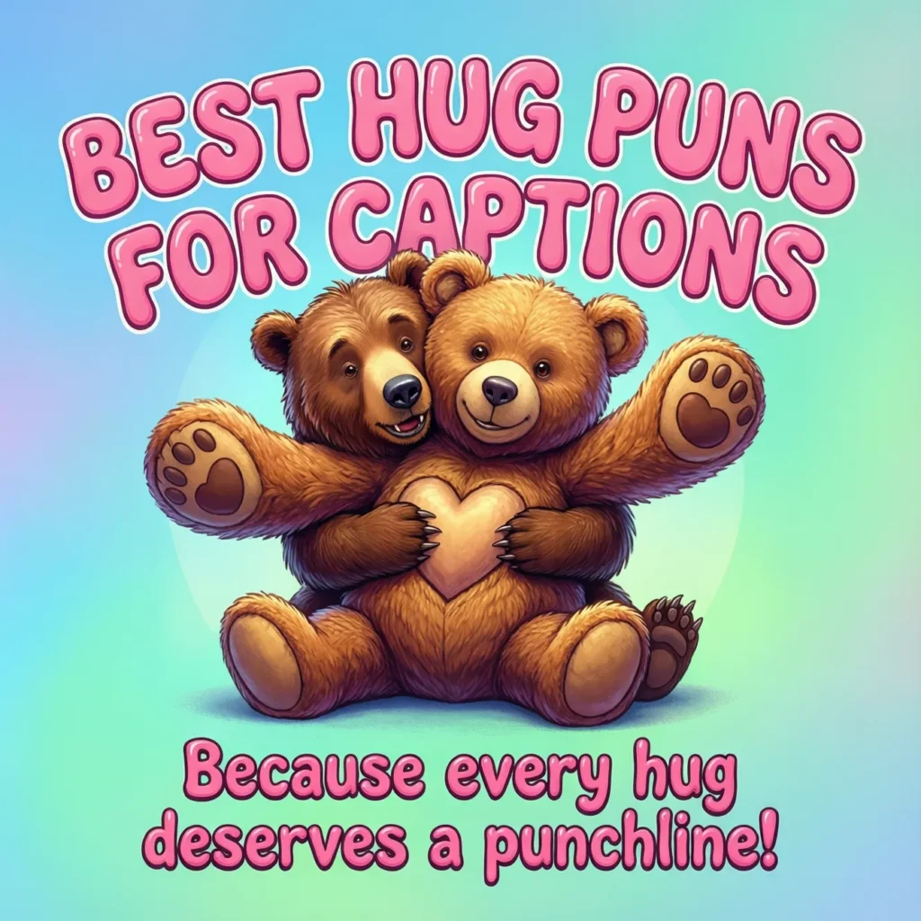 Best Hug Puns for Captions
