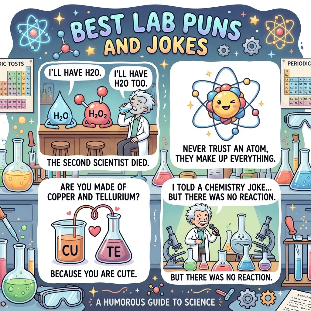 Best Lab Puns and Jokes
