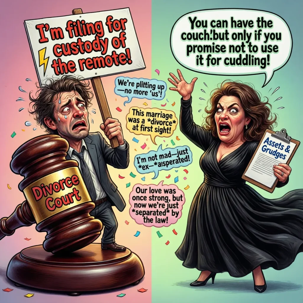 Divorce Jokes for Stress Relief