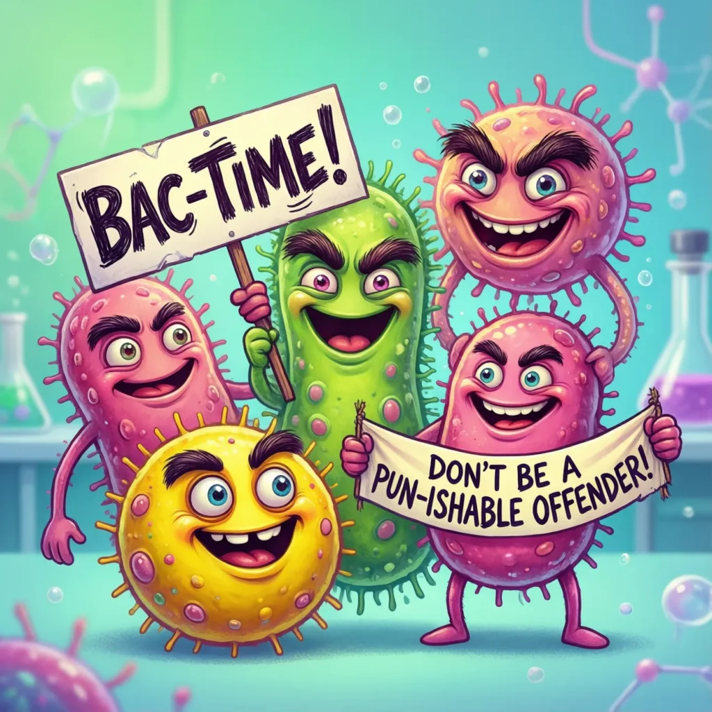 Funny Bacteria Puns