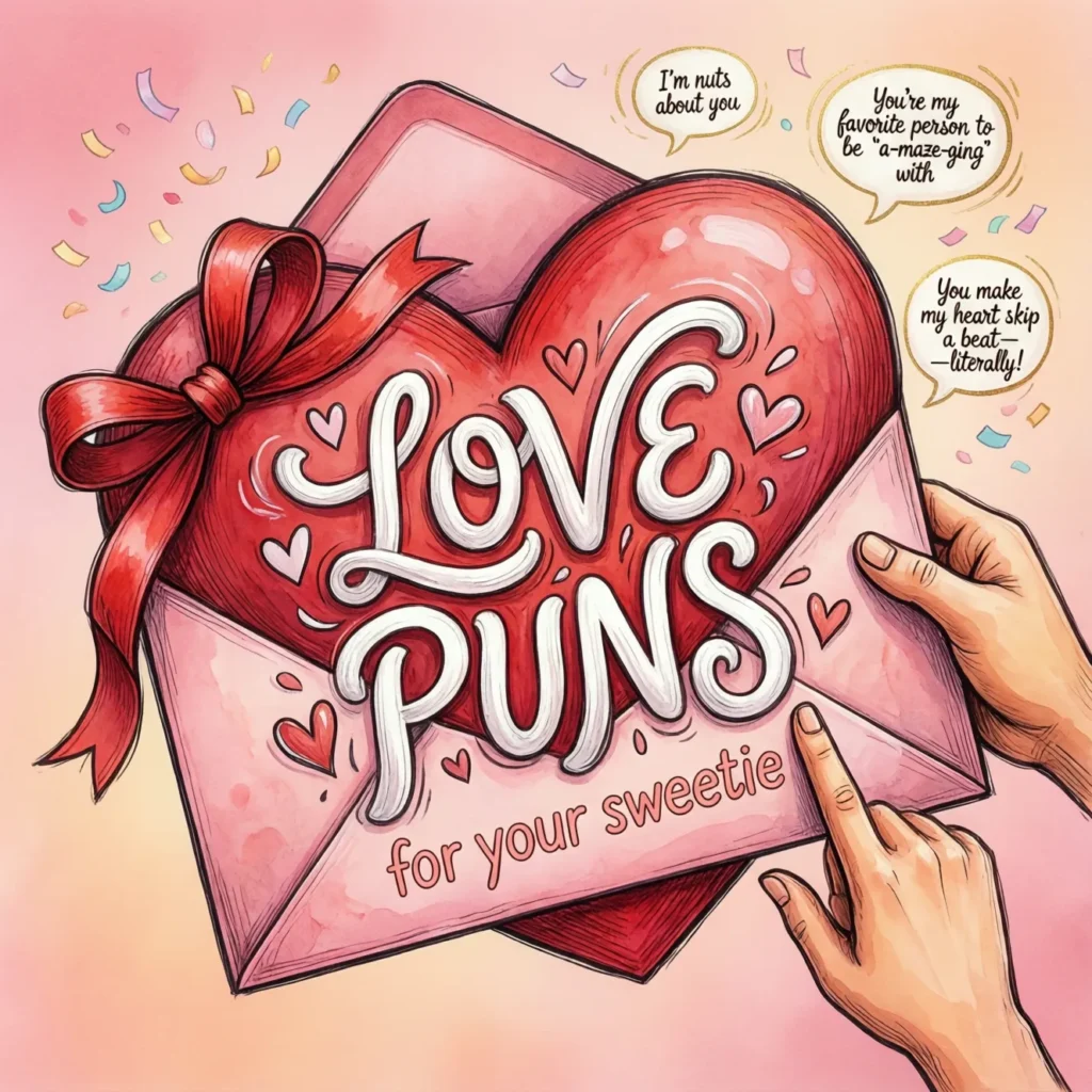 Love Puns for Valentine’s Day Cards