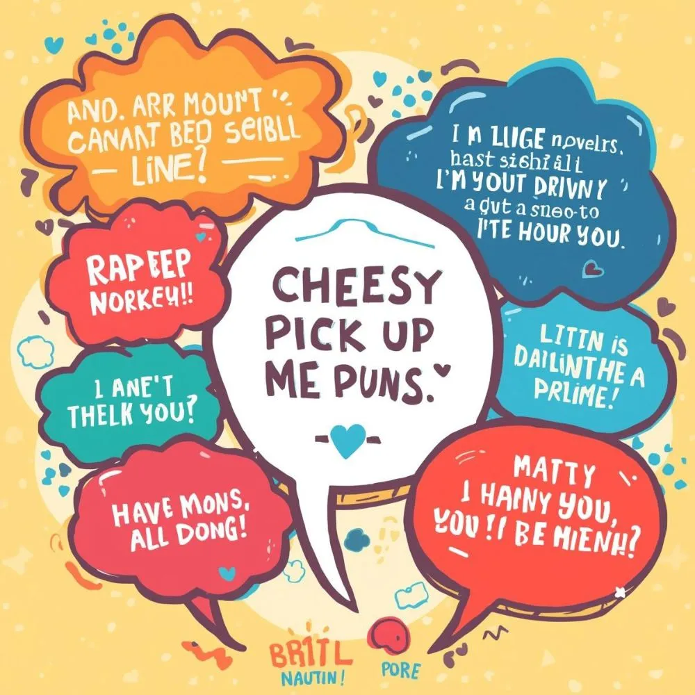 Cheesy pick up lines for Him