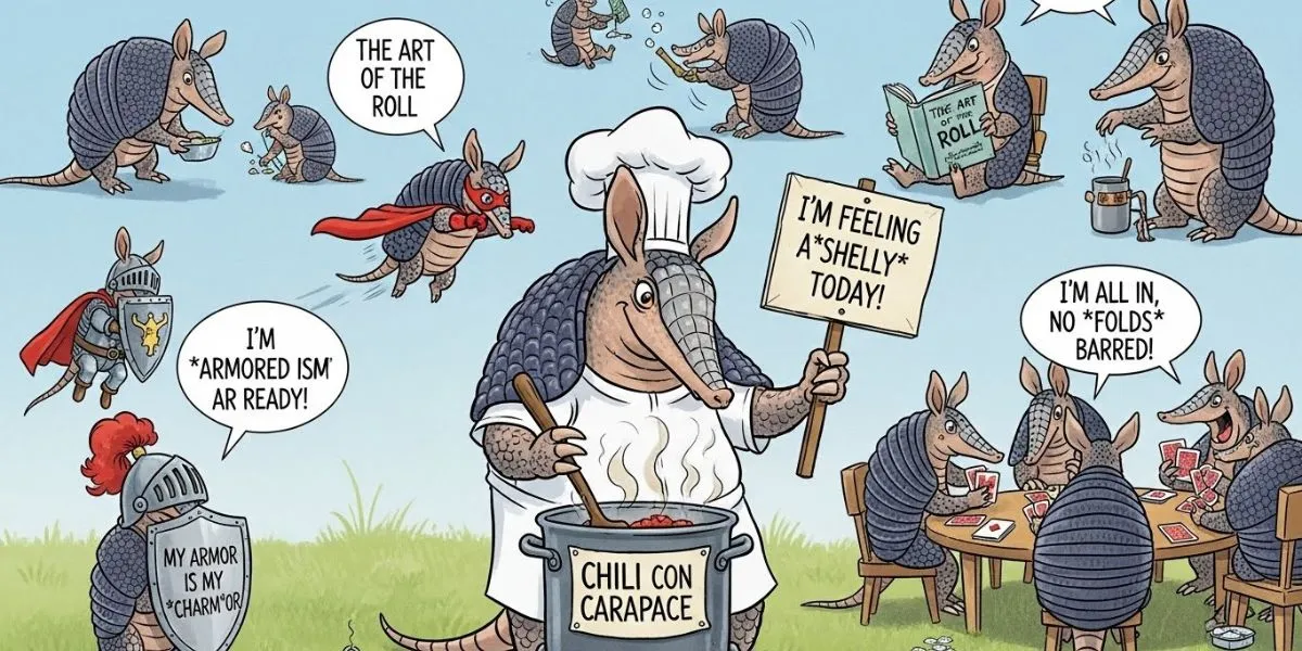 Armadillo Puns and Jokes