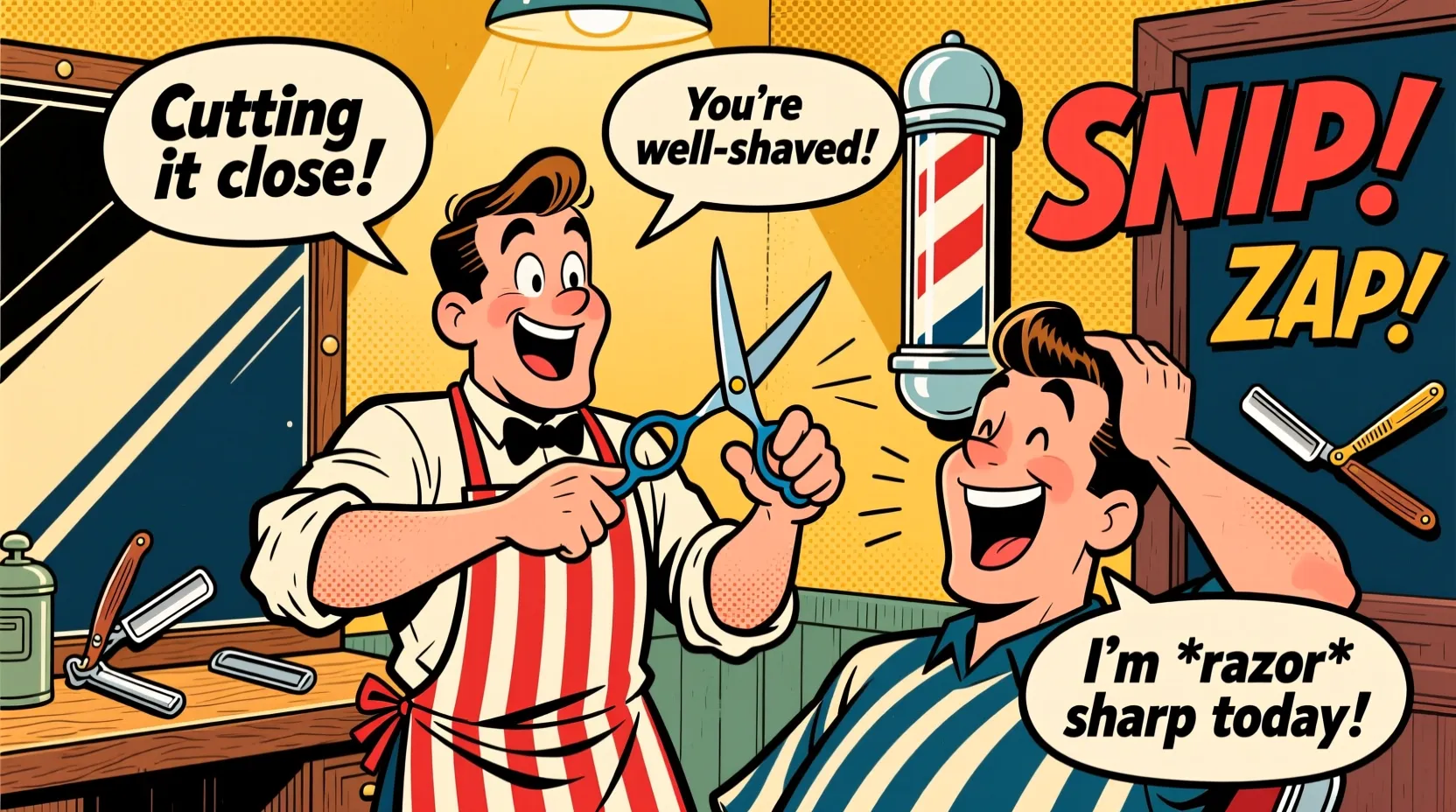 Barber Puns and Jokes