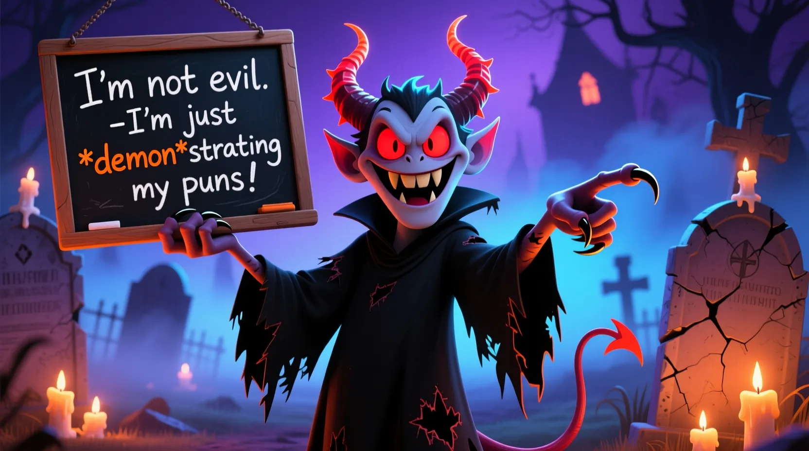 Demon Puns and Jokes