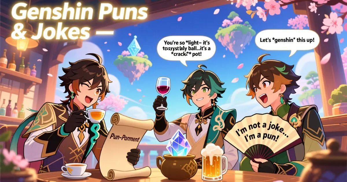 Genshin Puns and Jokes