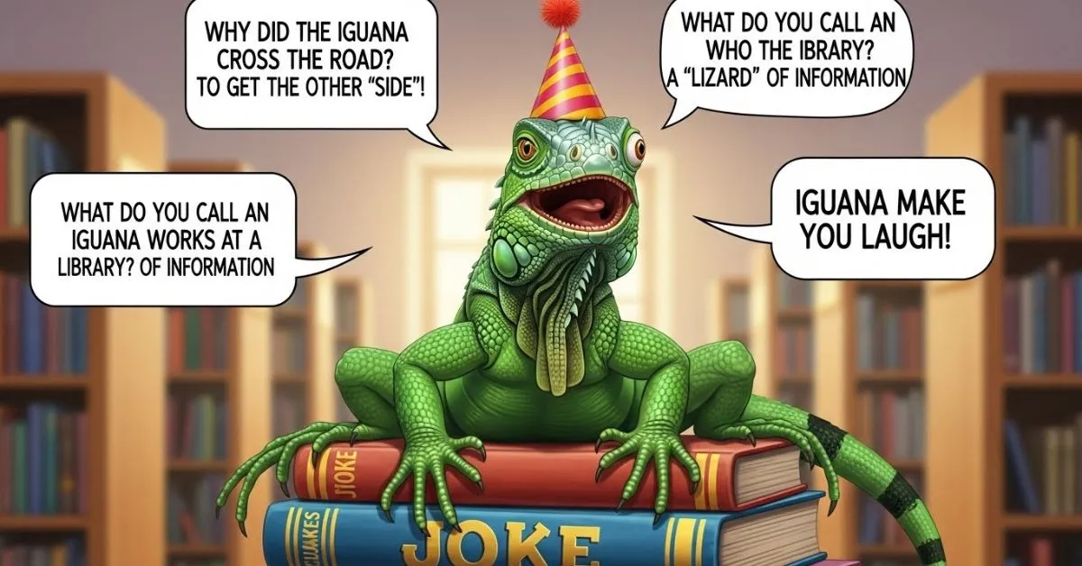 Iguana puns and jokes