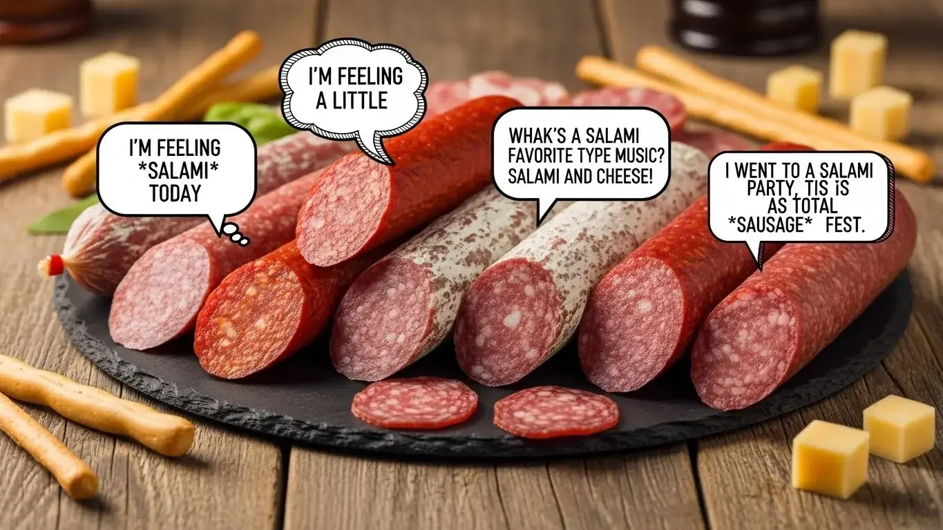 Salami puns and jokes