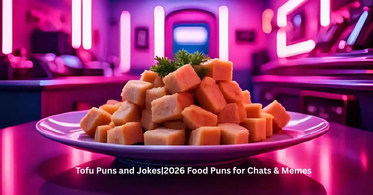 Tofu puns and jokes