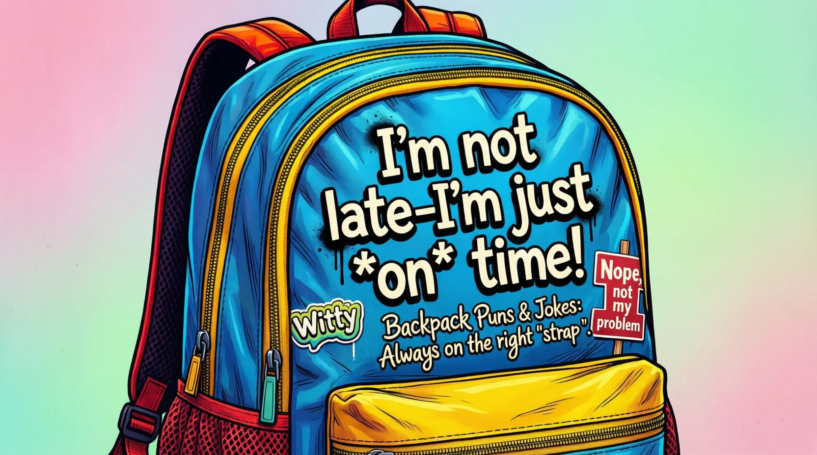 Backpack Puns and Jokes