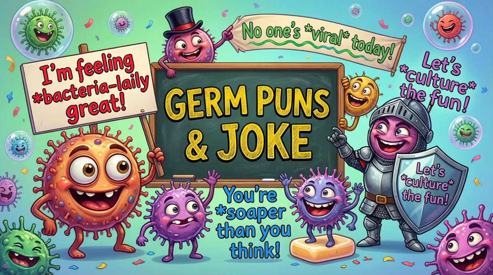 Germ Puns and Joke