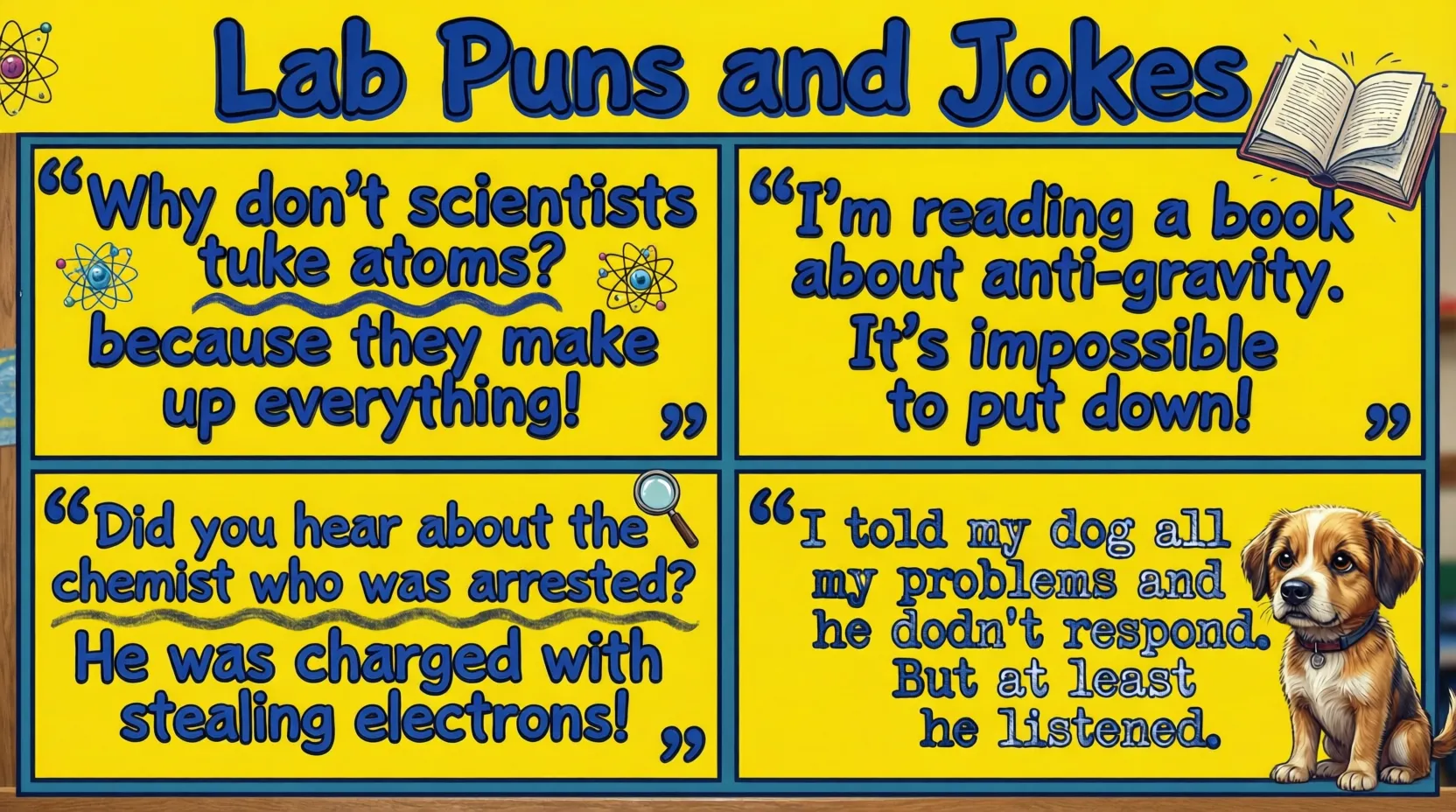 Lab Puns and Jokes