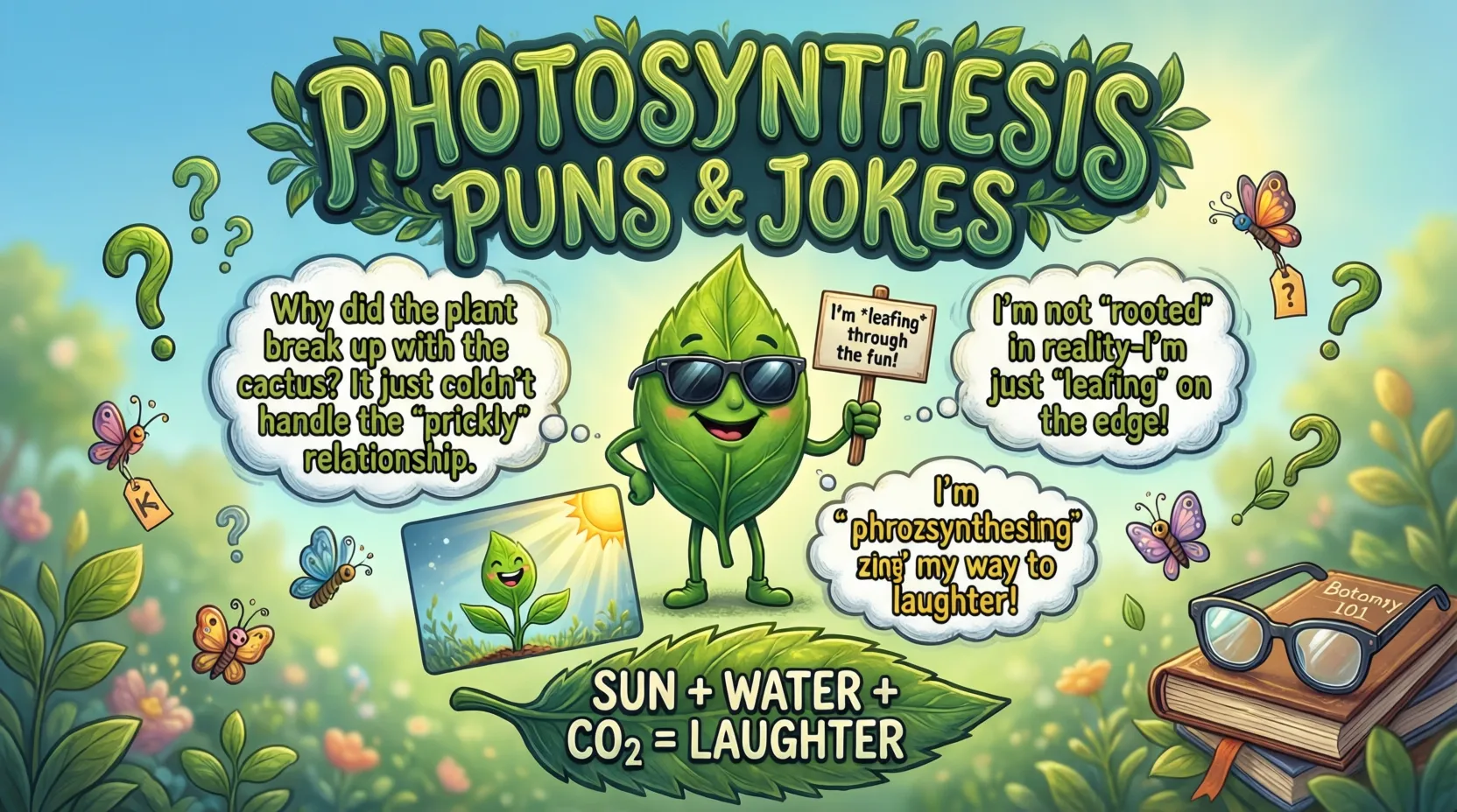 Photosynthesis puns and jokes