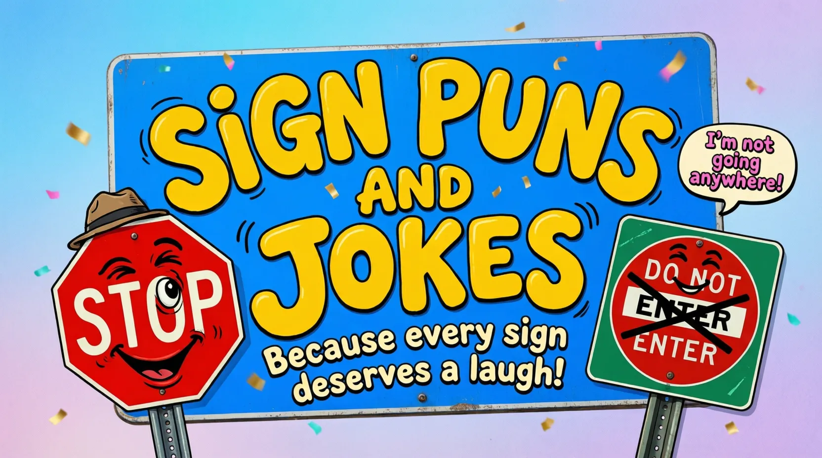 Sign Puns and Jokes