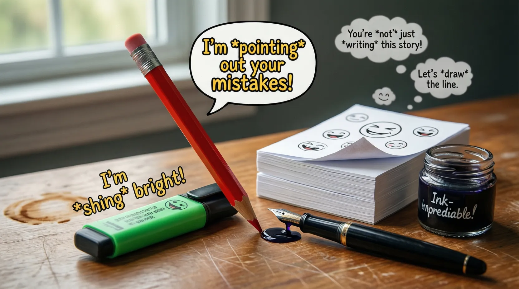 Stationery Puns and Jokes