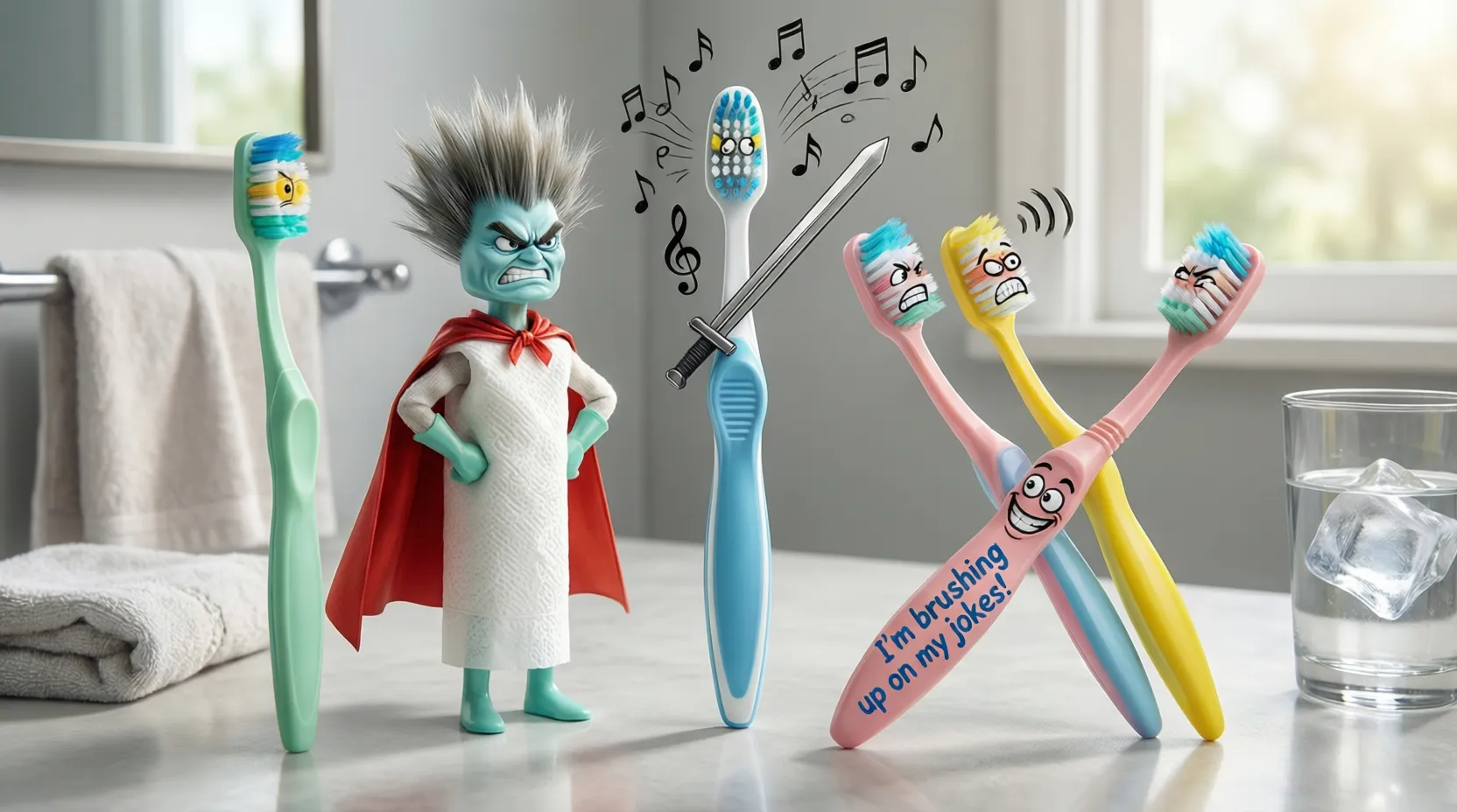 Toothbrush Puns and Jokes