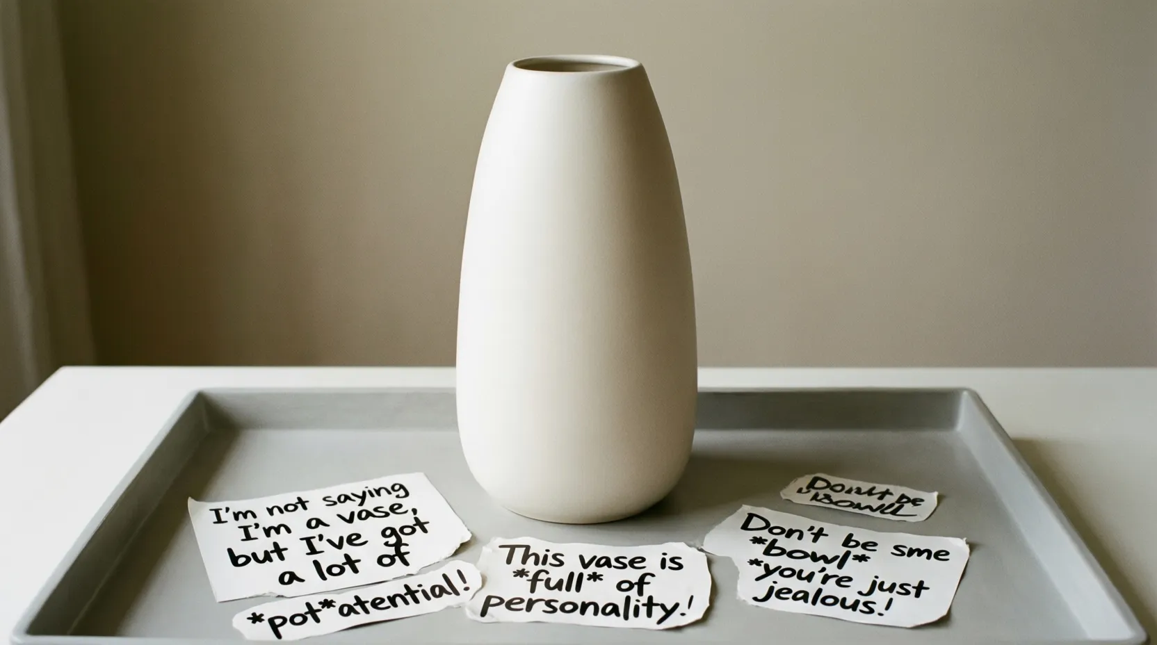 Vase Puns and Jokes