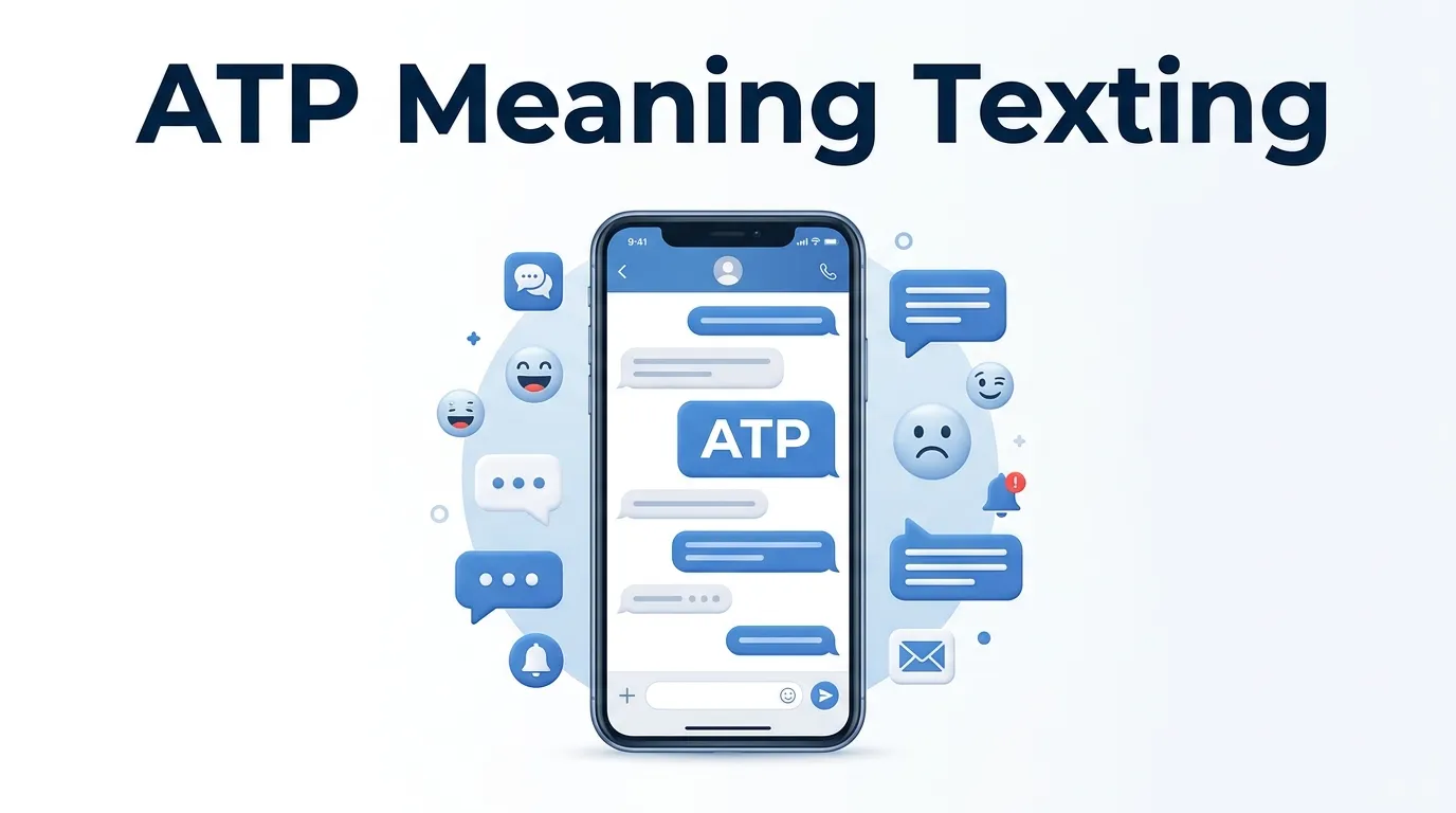 Atp Meaning Texting