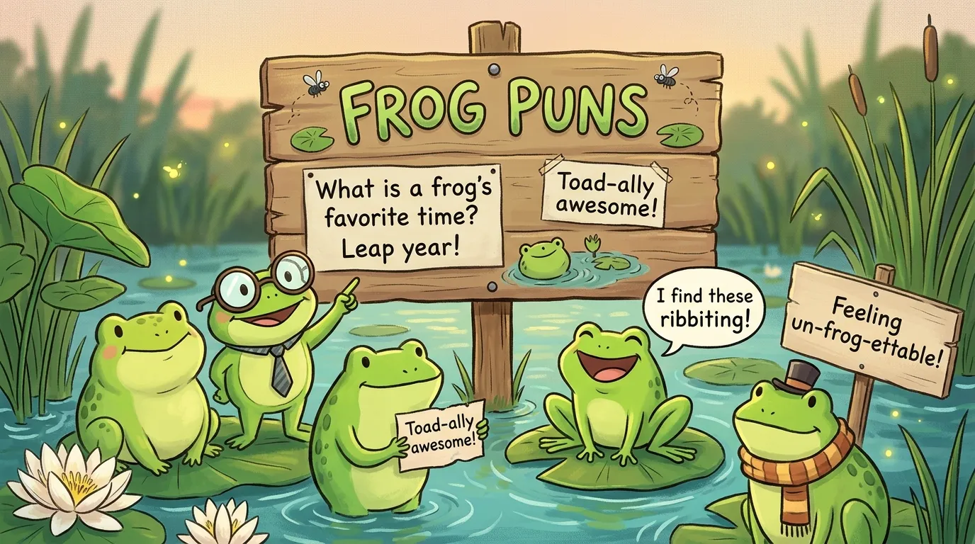 Frog Puns
