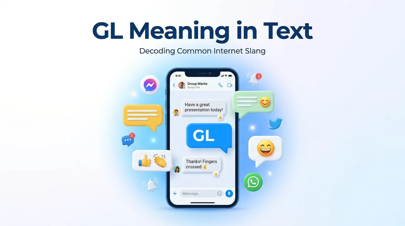 GL Meaning in Text