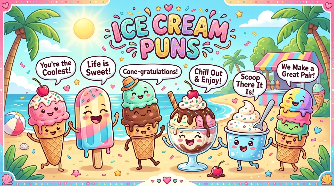 Ice Cream Puns