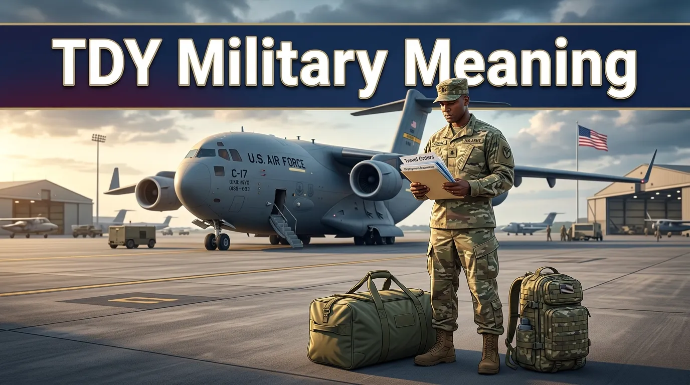 TDY Military Meaning