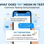 What Does HY Mean In Text