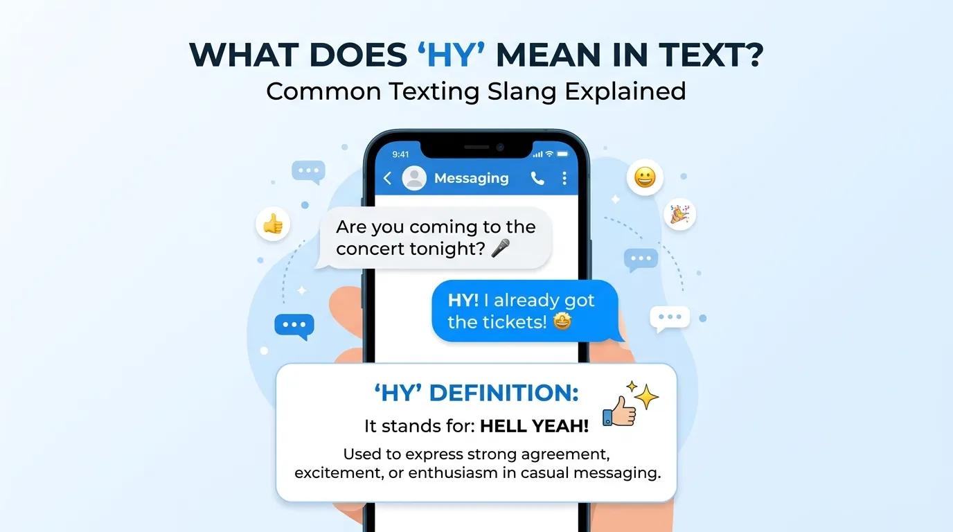What Does HY Mean In Text
