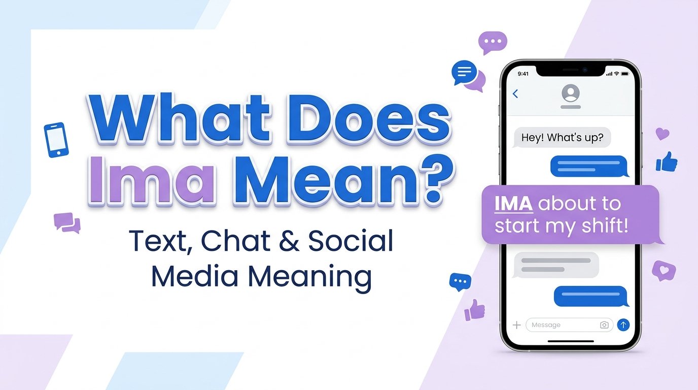 What Does Ima Mean