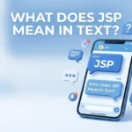 What Does JSP Mean in Text