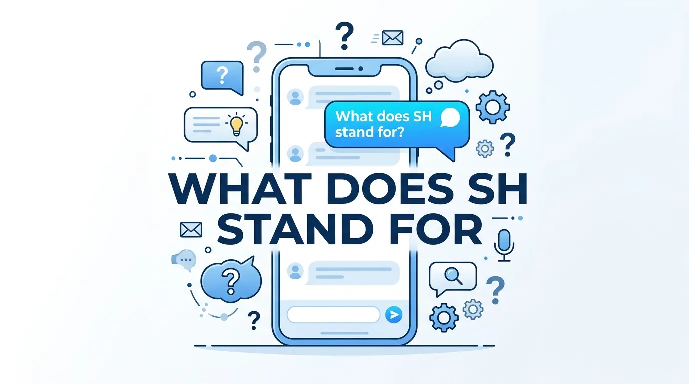 What Does SH Stand For