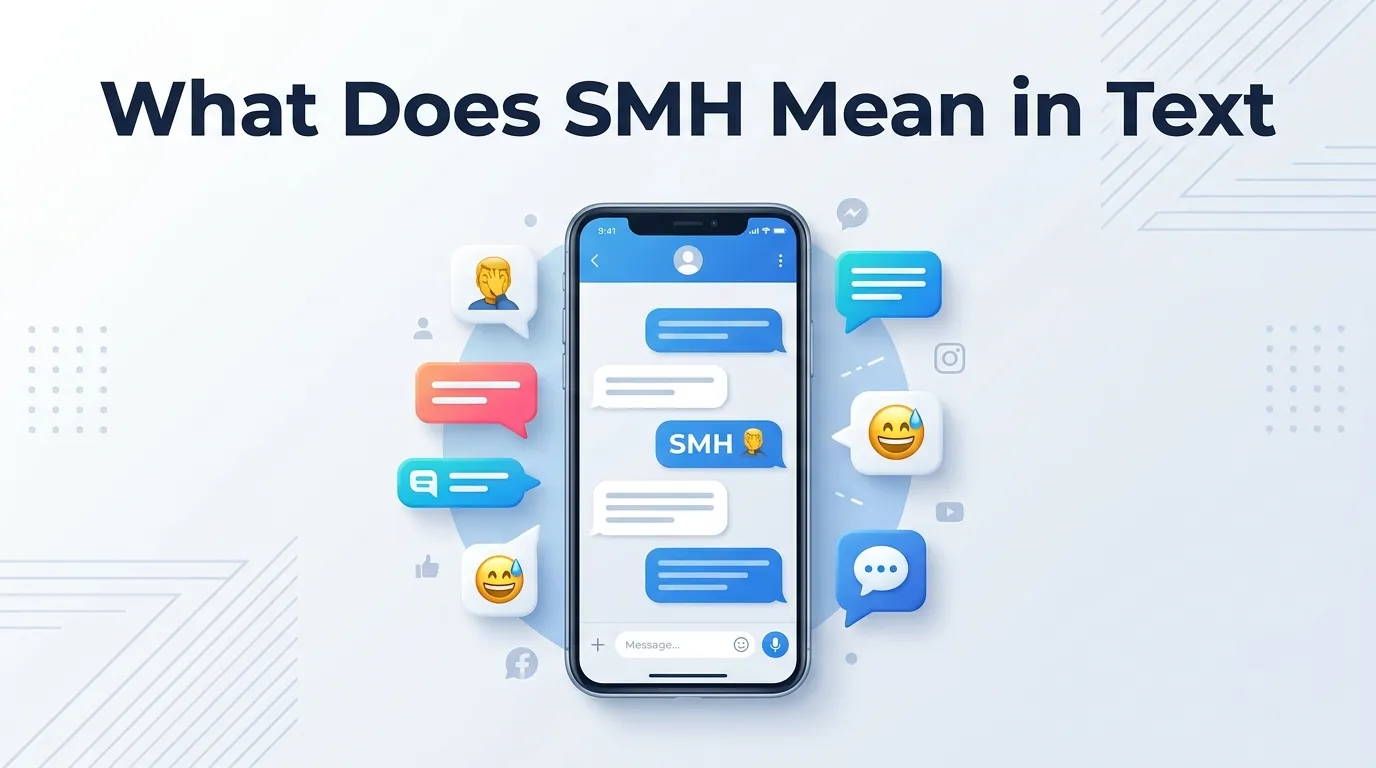 What Does SMH Mean in Text