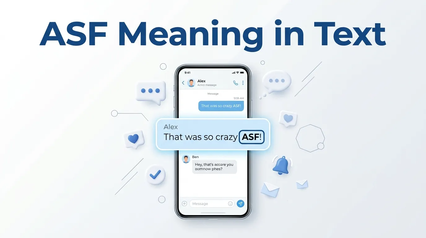 ASF Meaning in Text