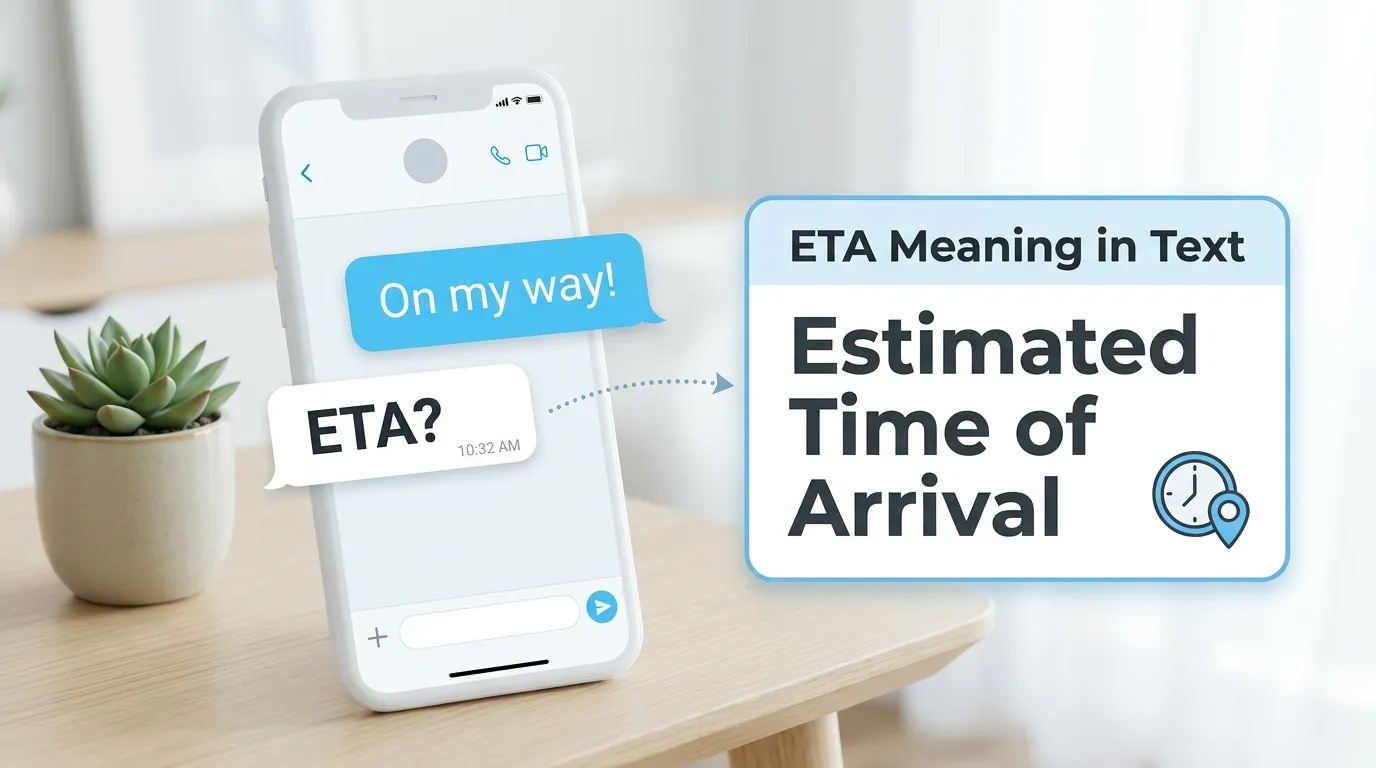 ETA Meaning in Text