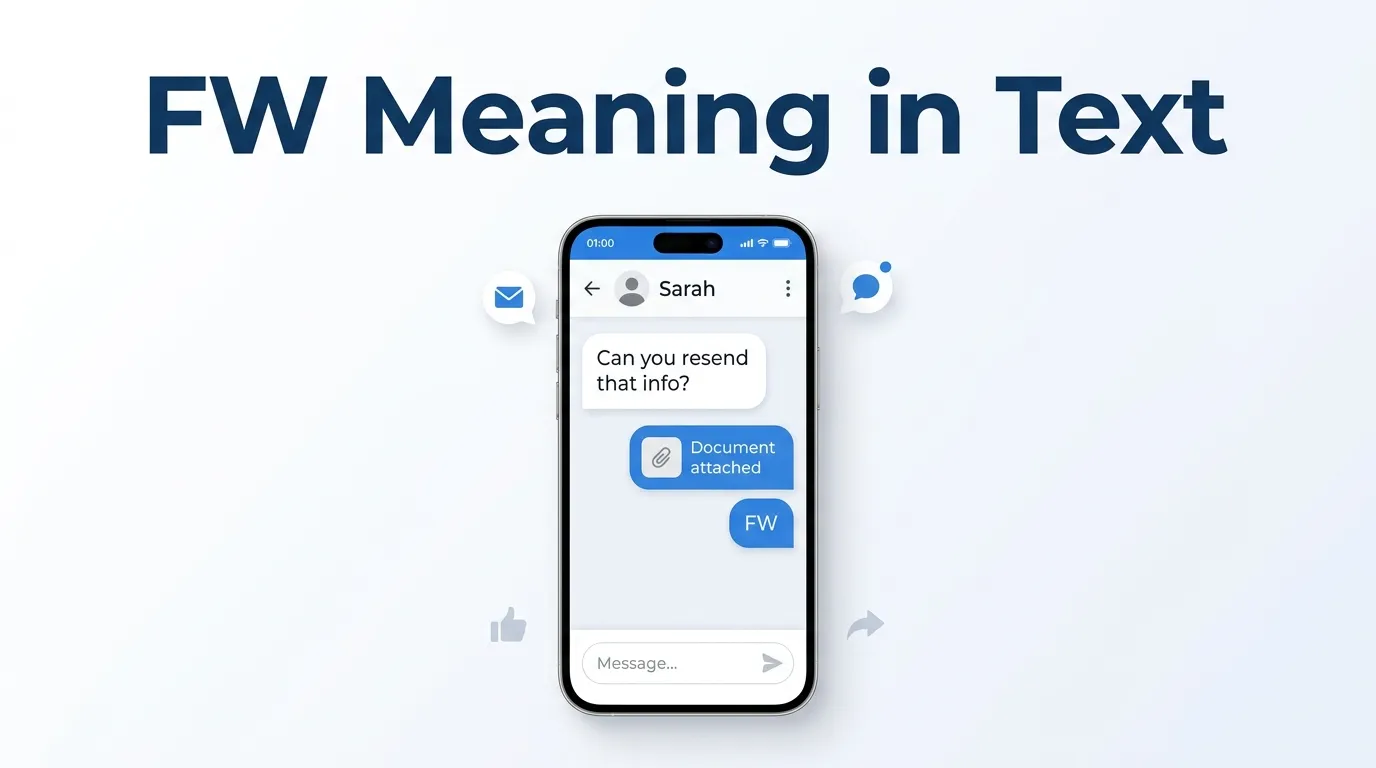 FW Meaning in Text