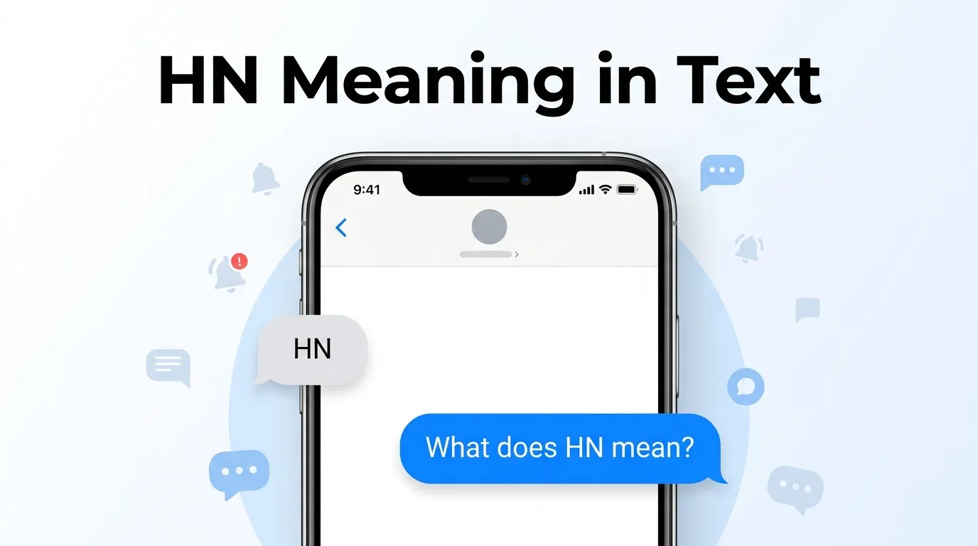 HN Meaning in Text