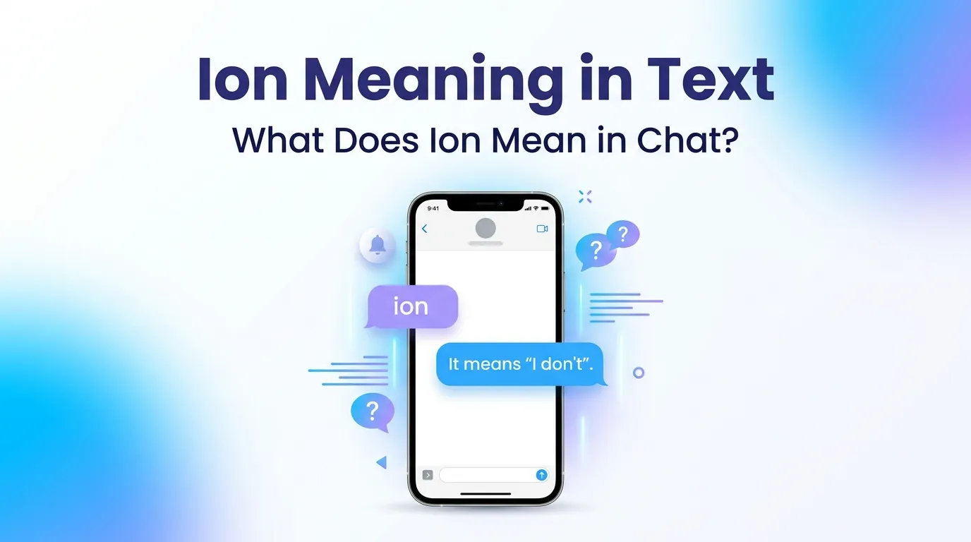 Ion Meaning in Text