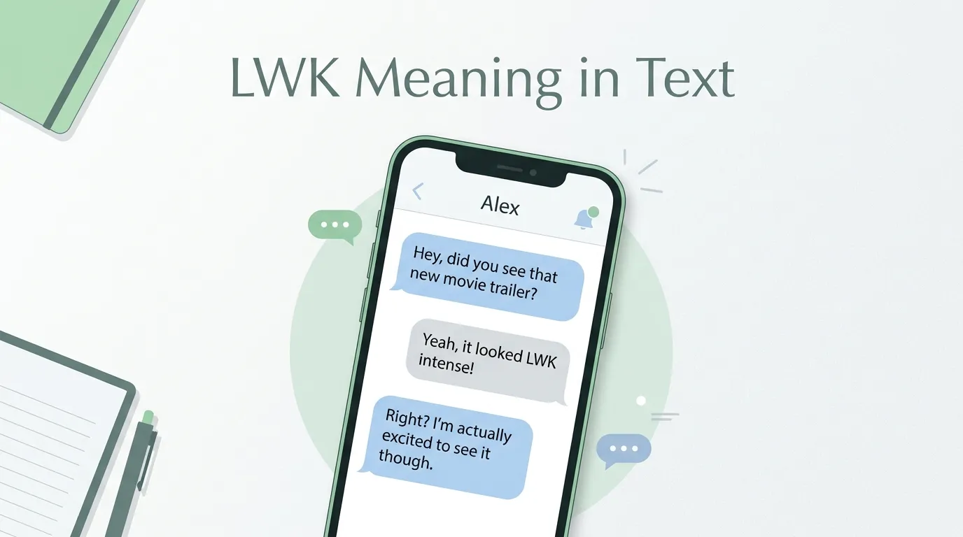 LWK Meaning in Text