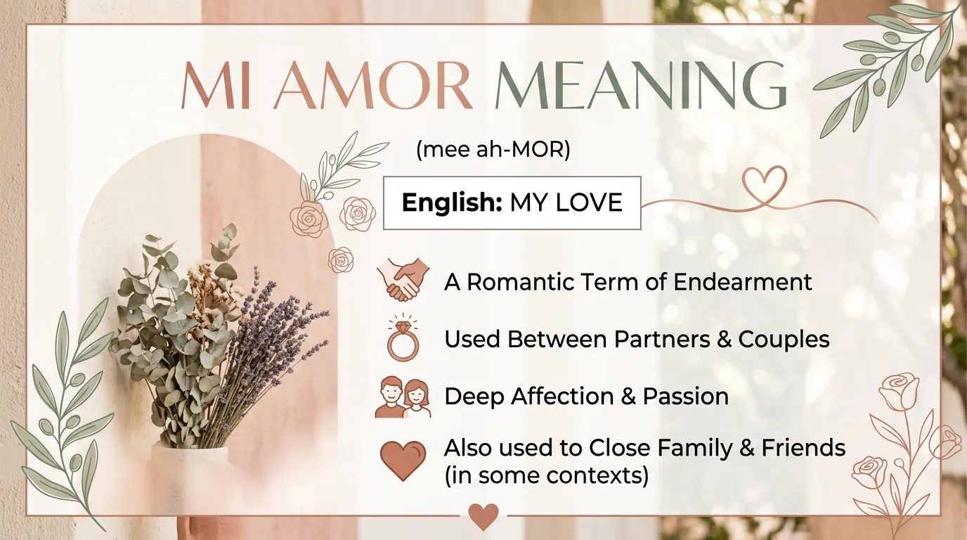 Mi Amor Meaning