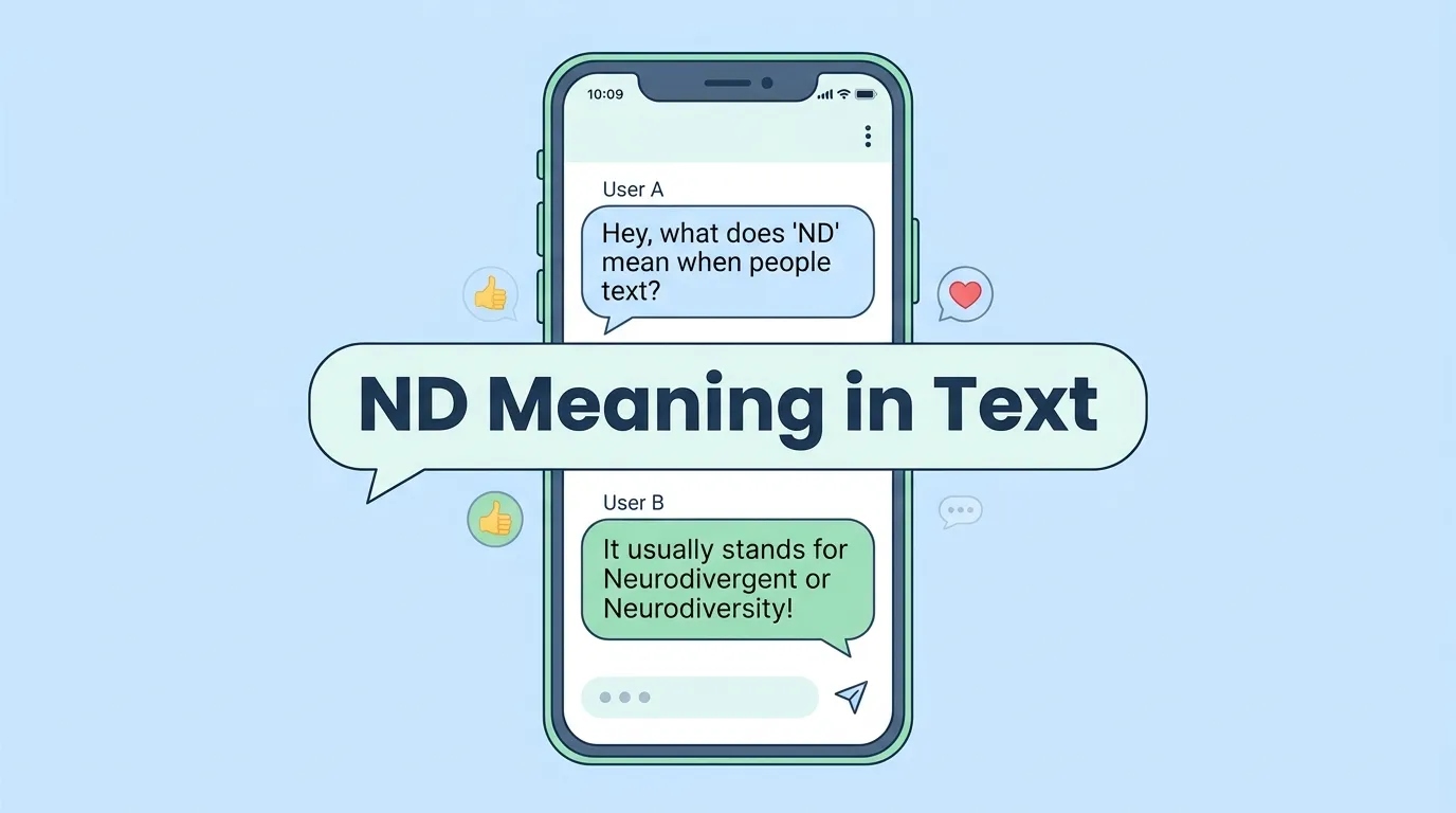 ND Meaning in Text