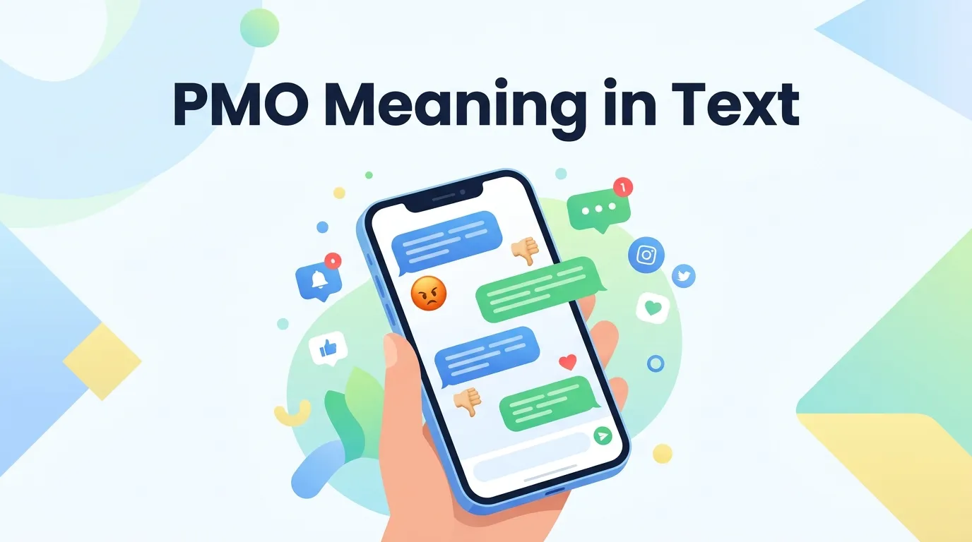 PMO Meaning in Text