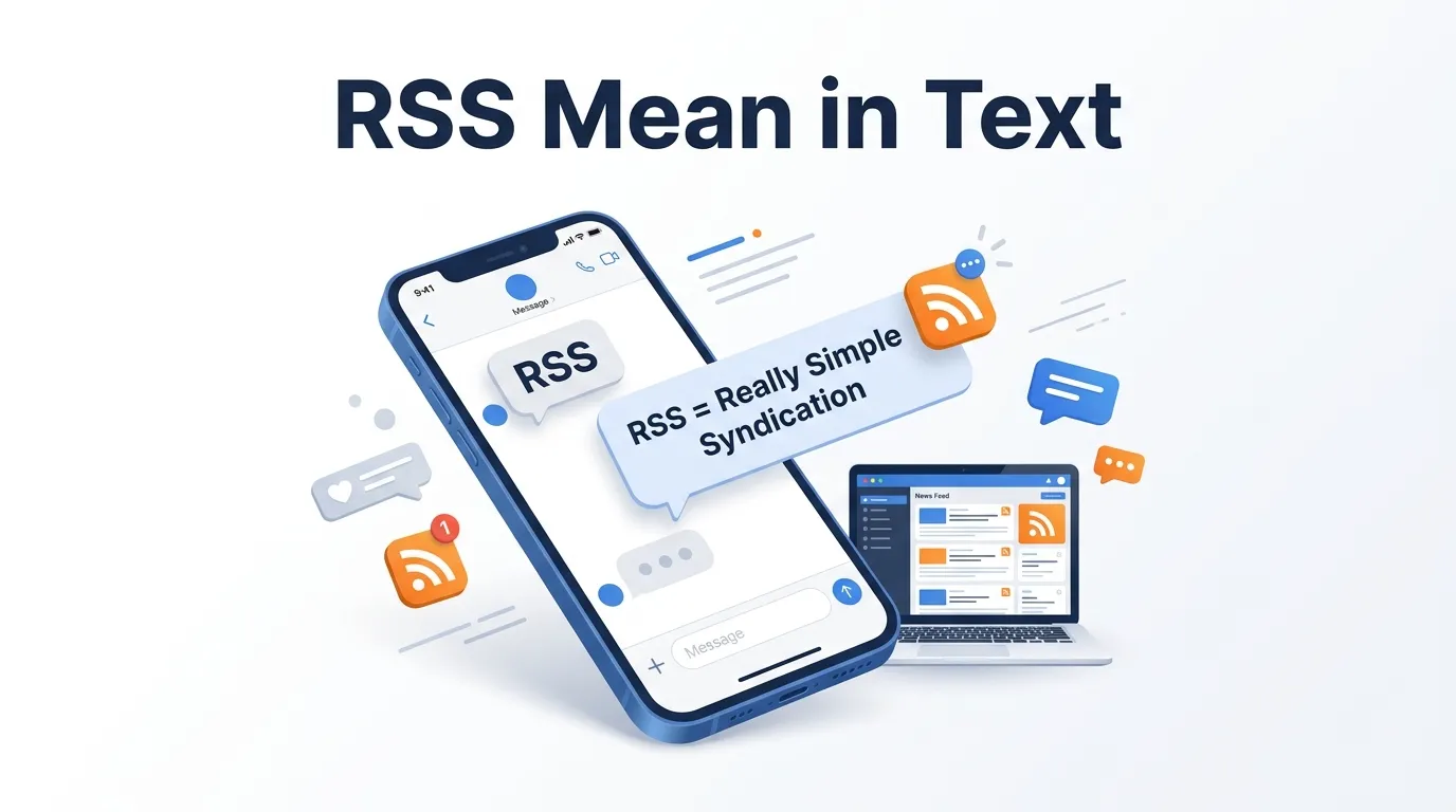RSS Mean in Text