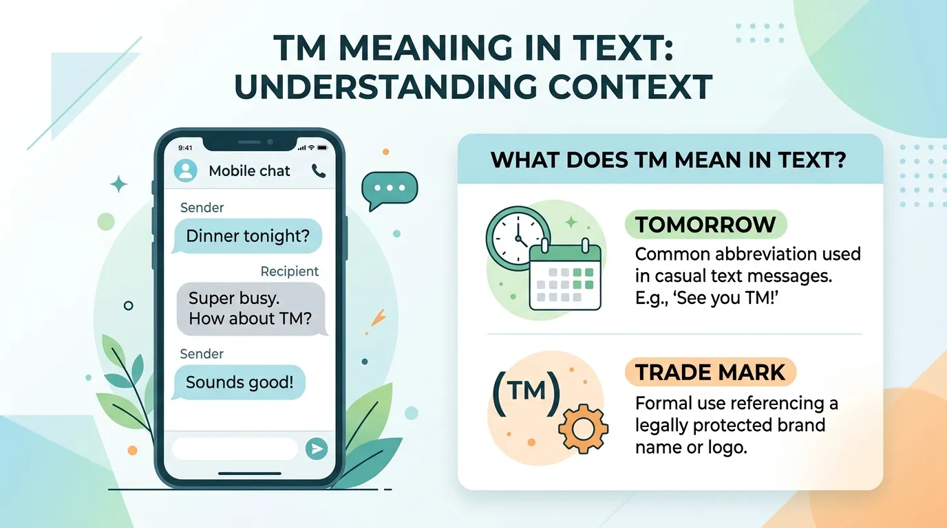 Tm Meaning in Text