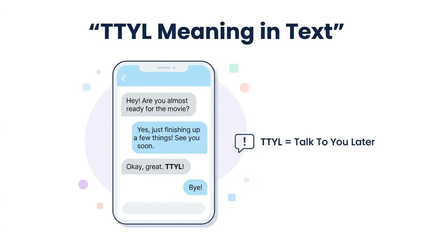 TTYL Meaning in Text